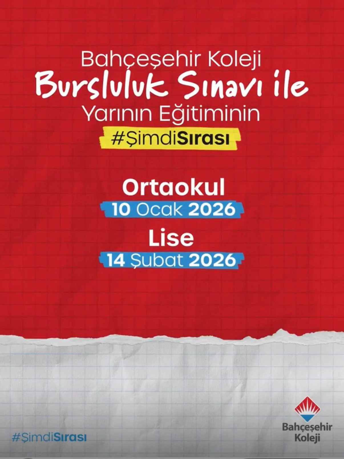 Bahçeşehir Koleji Bursluluk Sınavı 2026-2027: Tarihler, Burs Oranları ve Hazırlık Rehberi